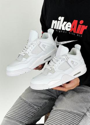 Jordan 4 retro white💥💥 джордан 4 ретро !2 фото