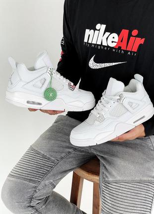 Jordan 4 retro white💥💥 джордан 4 ретро !3 фото