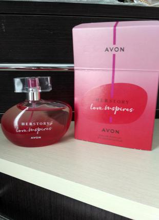 Парфумна вода від avon herstory love insplress