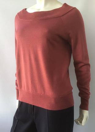Красивый тонкий шерстяной свитер бренда uniqlo2 фото