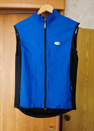 Вело жилет на мембране windstopper (сша) от biemme (италия)