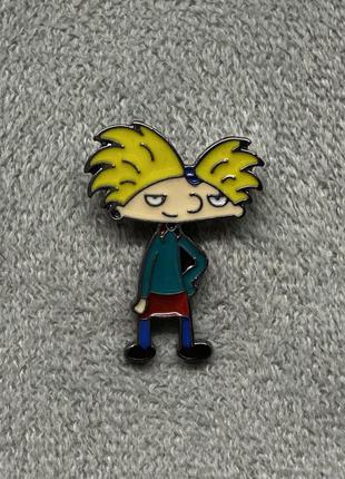 Пин арнольд человек мультик брошка брошь значок значек