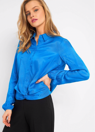 Шикарна волошкова блузка 💙