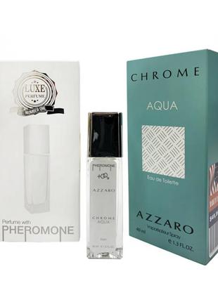 Azzaro chrome aqua, 40 мл с феромонами