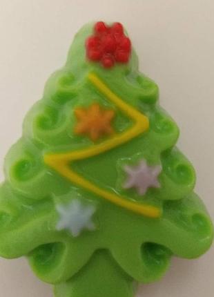 Новогодняя ёлочка. мыло ручной работы