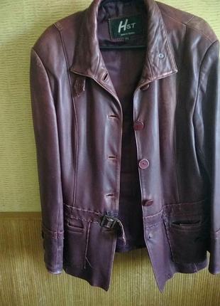 Куртка женская кожаная  50-52