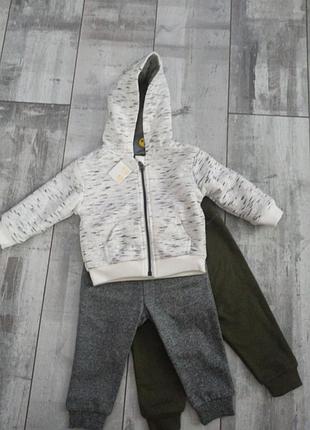 Костюм в наборе с 2 штанами 80 см, 86 см