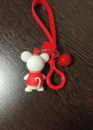 Брелок-кулон lucky mouse. besufy.2 фото
