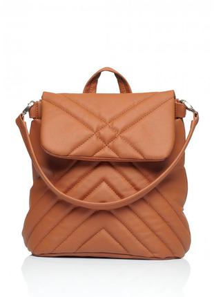 Жіночий рюкзак loft qsh коричневий1 фото