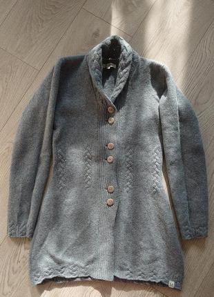 Кардиган свитер mees 80%шерсть р.xs