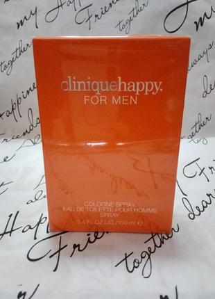 Clinique happy for men 100 мл мужская туалетная вода