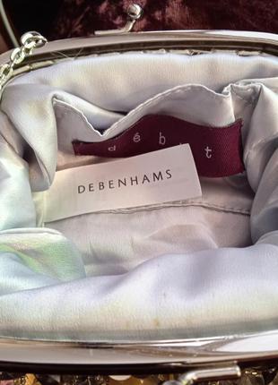 Шикарная вечерняя сумочка debut от debenhams.4 фото