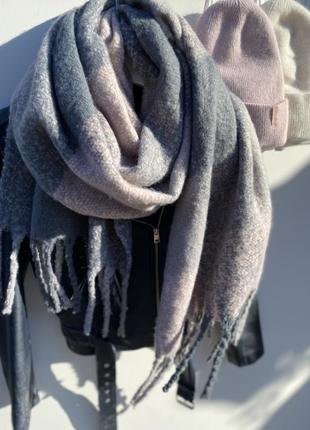 Зимовий,об'ємний шарф 💣❤️