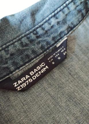 Платье джинсовое zara4 фото