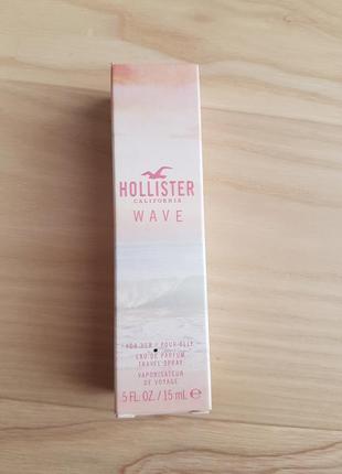 Парфумована вода hollister wave for her, 15 ml.2 фото