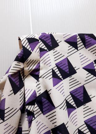 Сорочка блузка в геометричний принт7 фото