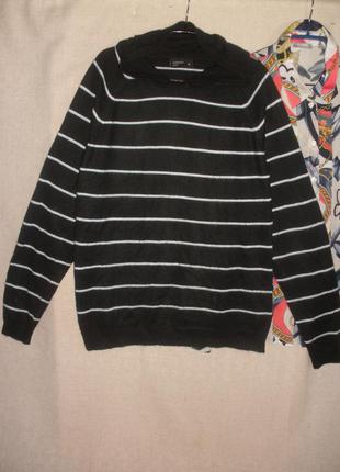 Приятного тонкого трикотажа джемпер свитер реглан с капюшоном