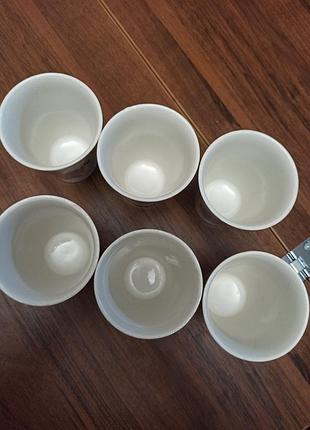 Набір склянок з квітами з маками5 фото