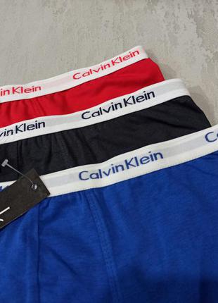 Набор 3 шт трусы боксеры для подростков calvin klein2 фото