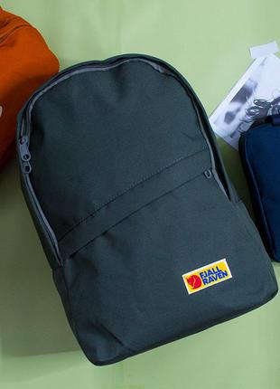 Рюкзак fjallraven vardag gray 25l, портфель фяллравен, фджаллравен, фялравен, шкільний, шкільний, місткий, великий, сірий, doodoo27242