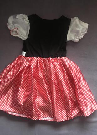 Карнавальное платье красной шапочки, 5-6 лет2 фото