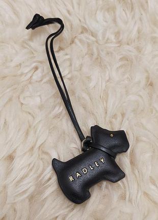 Кожаный брелок подвес radley