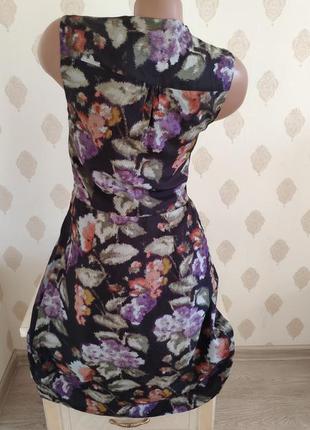 Гарне шовкове плаття laura ashley4 фото