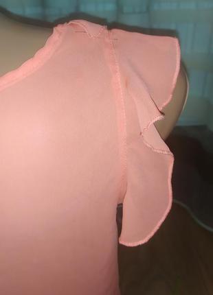 Нежная блузочка персикового цвета6 фото