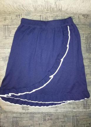 Школьная форма, вязаная трикотажная юбка tago5 фото