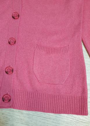 Люксовый трикотажный кашемир и шелк кардиган кофта пуловер на пуговицах германия7 фото