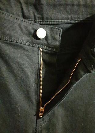 Чёрные стрейчевые джинсы douglas3 фото