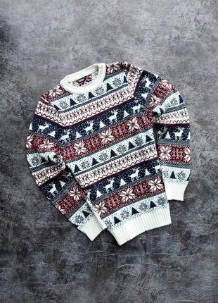 Новогодние свитера с оленями 🔥