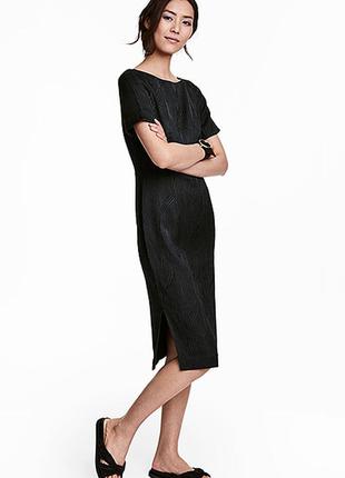 Оригинальное жаккардовое платье от бренда h&m 0482128003 разм. 34