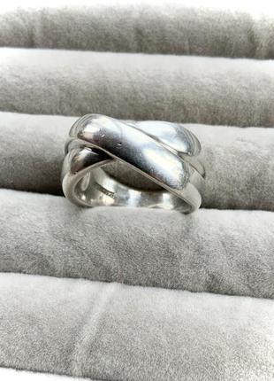 Кольцо серебро 925 клеймо проба винтаж4 фото