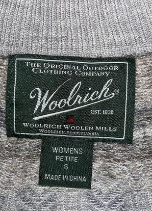 Новий вовняний светр кардиган на блискавці фірми woolrich розмір s5 фото