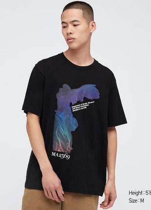 Стильная футболка uniqlo. унисекс. коллекция 2021г musèe du louvre.