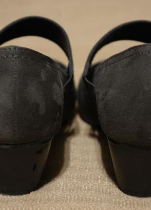 Классические веганские темно-серые туфли easy street amsterdam голландия 37 р.9 фото