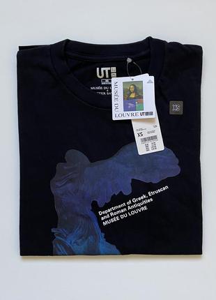 Стильная футболка uniqlo. унисекс. коллекция 2021г musèe du louvre.5 фото