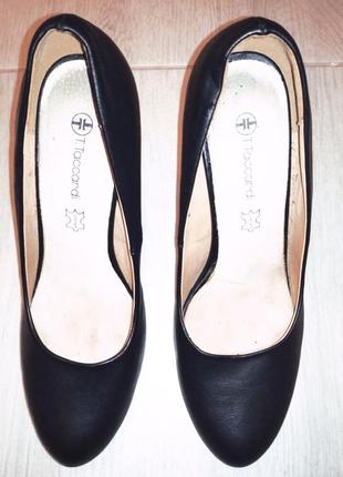 Туфли кожа  taccardi!