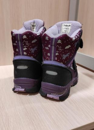 Зимние мембранные ботинки 27р зимові черевики3 фото