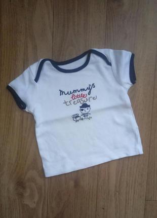 Футболка mothercare на малыша 3-6 мес