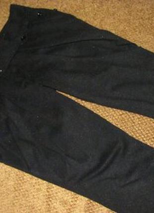 Суперские тёплые брюки с блеском и складками заниженная посадка3 фото
