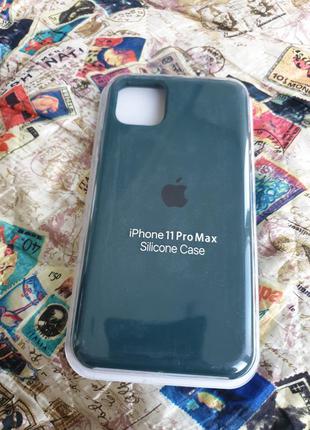 Чехол iphone 11 pro max silicone case айфон