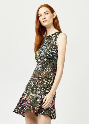 Сукня в квітковий принт zara