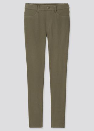 Ультра-стрейчевые брюки-леггинсы uniqlo (ultra-stretch leggings trousers)2 фото