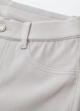 Ультра-стрейчевые брюки-леггинсы uniqlo (ultra-stretch leggings trousers)9 фото