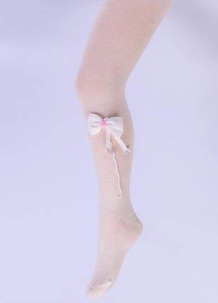 Колготи для дівчинки бантик