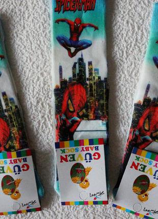 Шкарпетки дитячі з персонажами спайдермен
