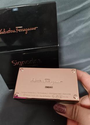 Salvatore ferragamo signorita misteriosa 100ml edp4 фото