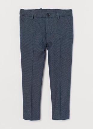 Костюмные брюки slim fit h&m